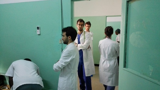 I giovani medici all'ospedale di ZIguinchor