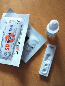 Il test rapido per la malaria